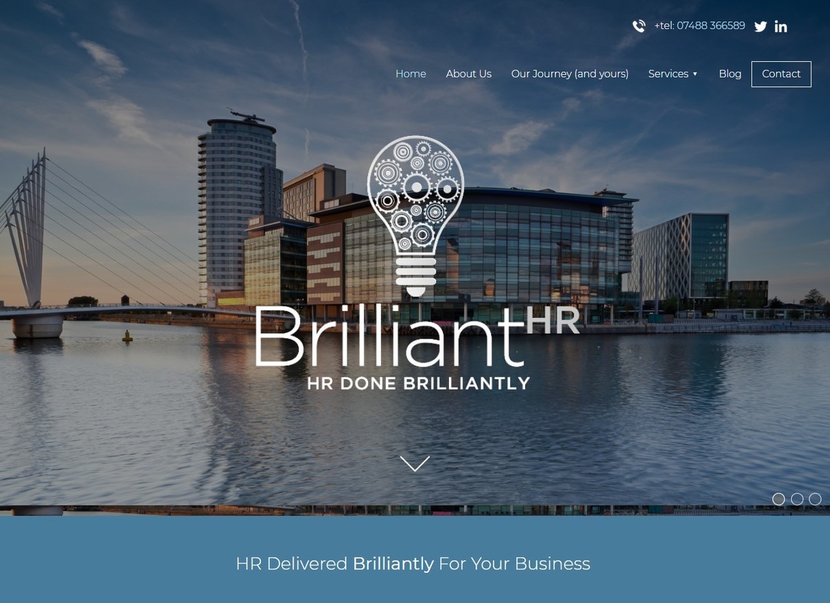 Brilliant HR website
